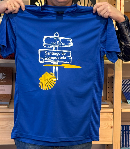 Camino T-shirt: Tui to Santiago