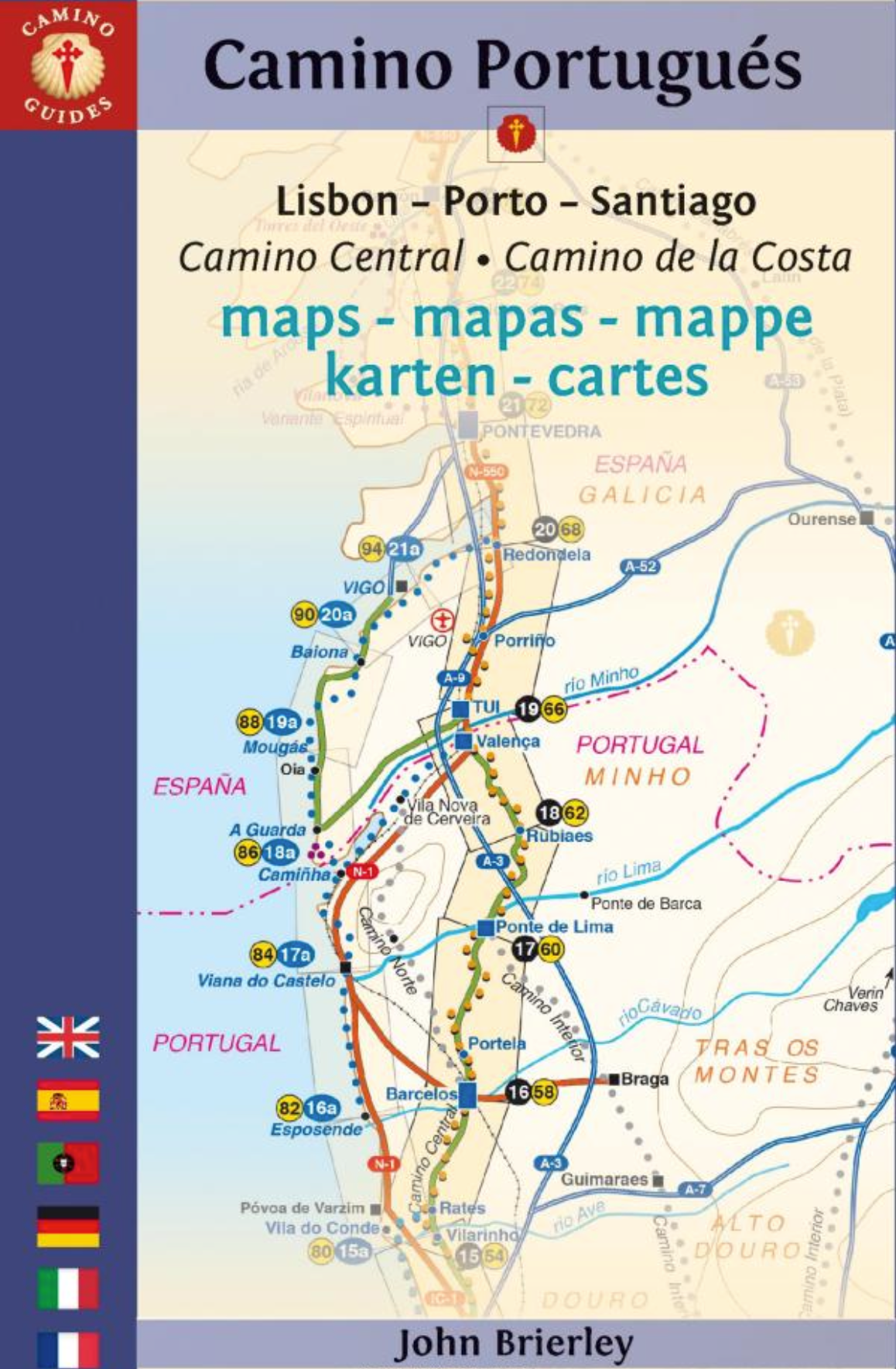 Maps Only Guide to the Camino Portugués