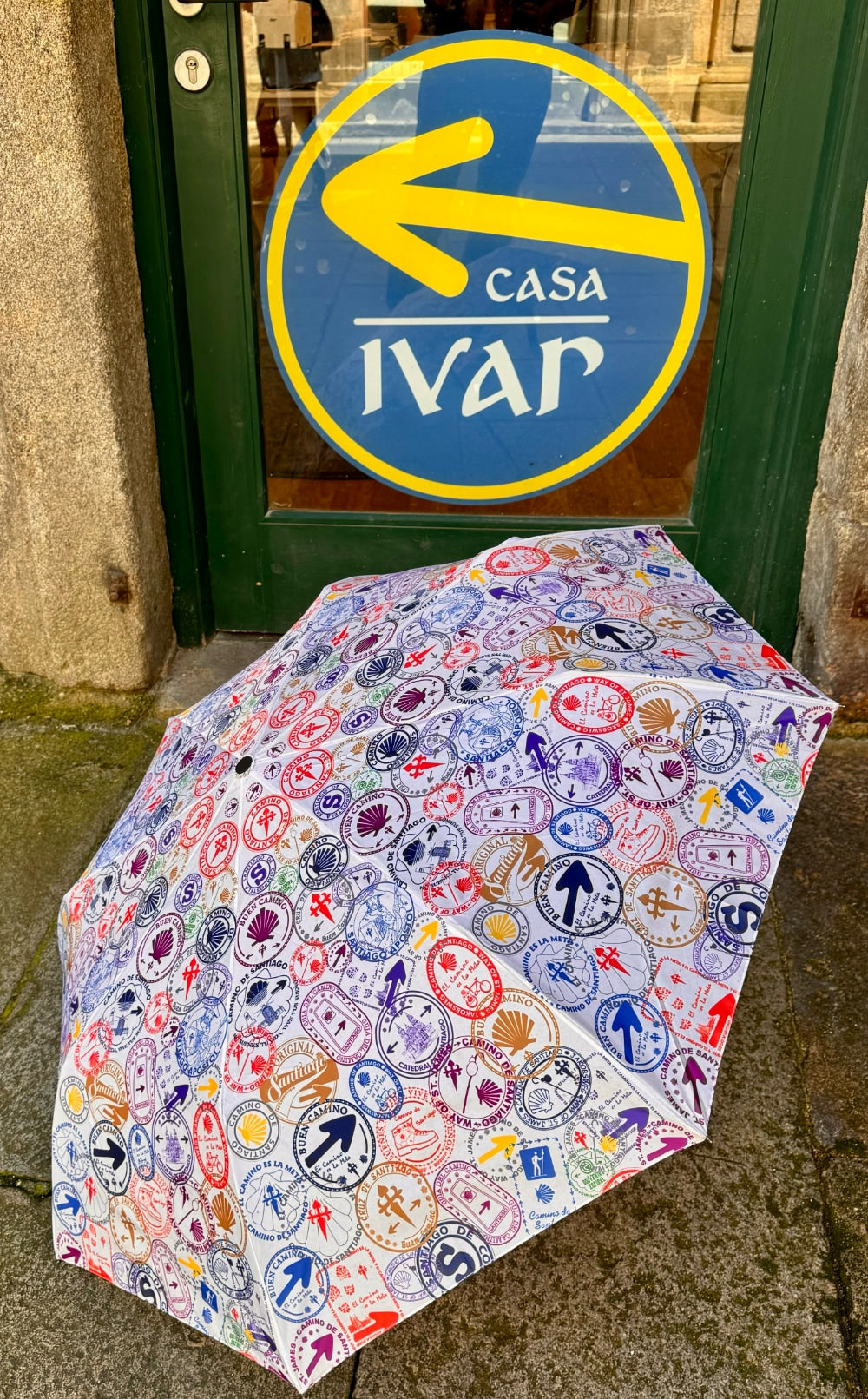 Camino Stamp Umbrella
