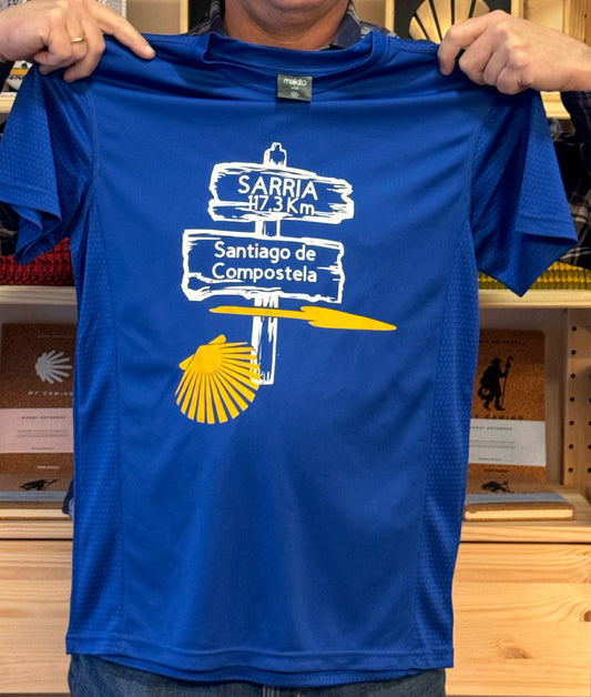 Camino T-shirt: Sarria to Santiago