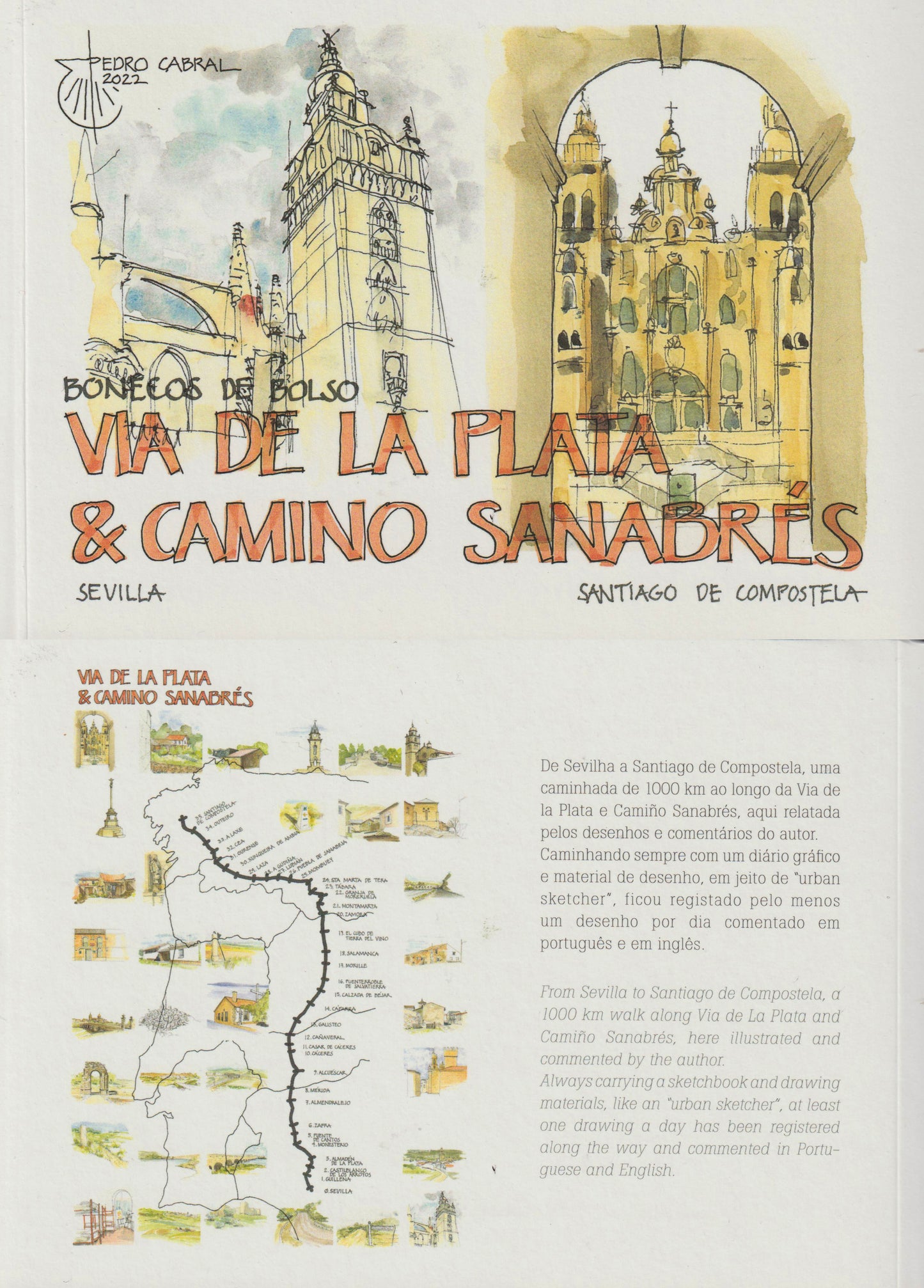 Via de la Plata & Camino Sanabrés - Sketchbook