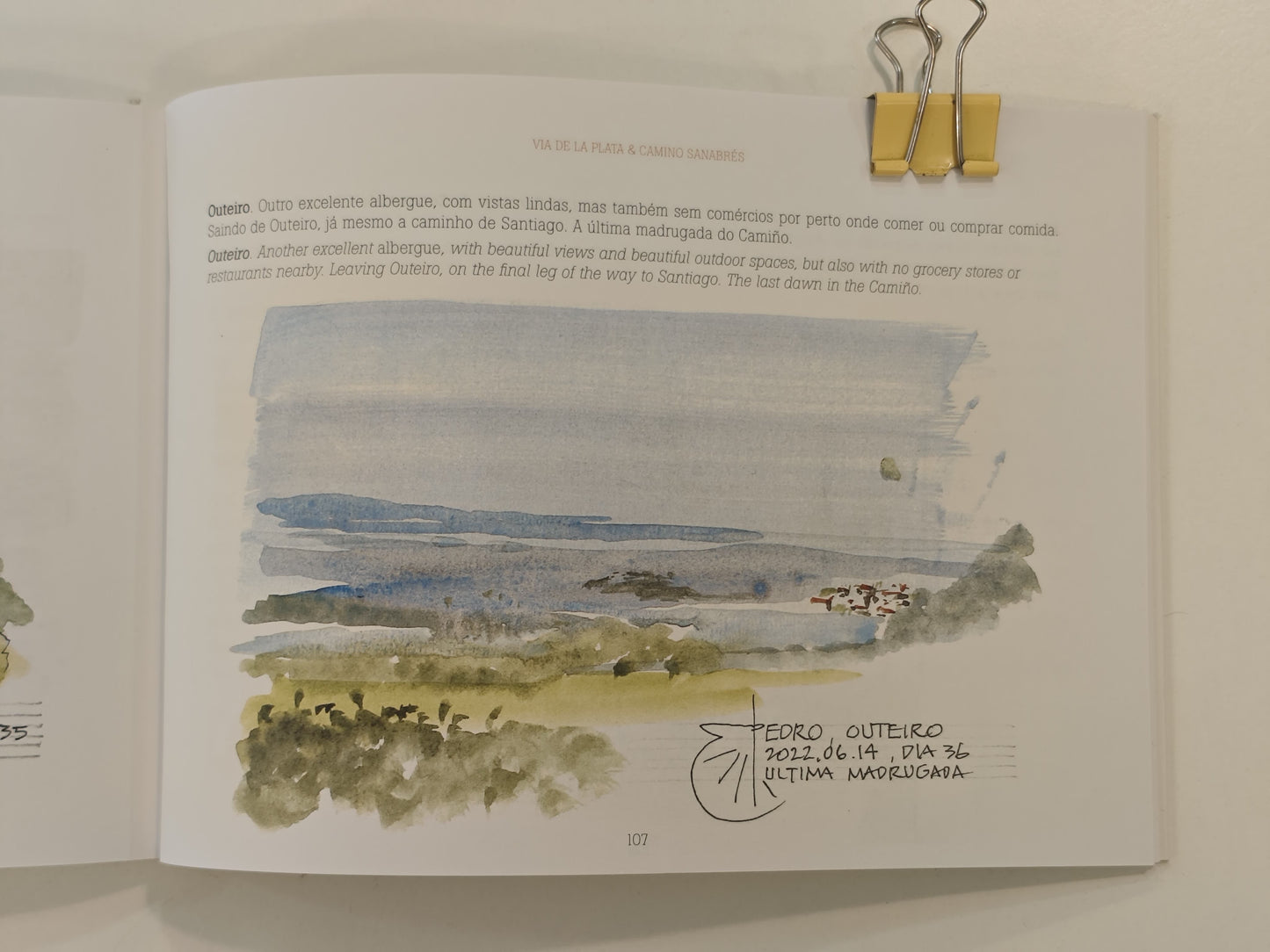 Via de la Plata & Camino Sanabrés - Sketchbook
