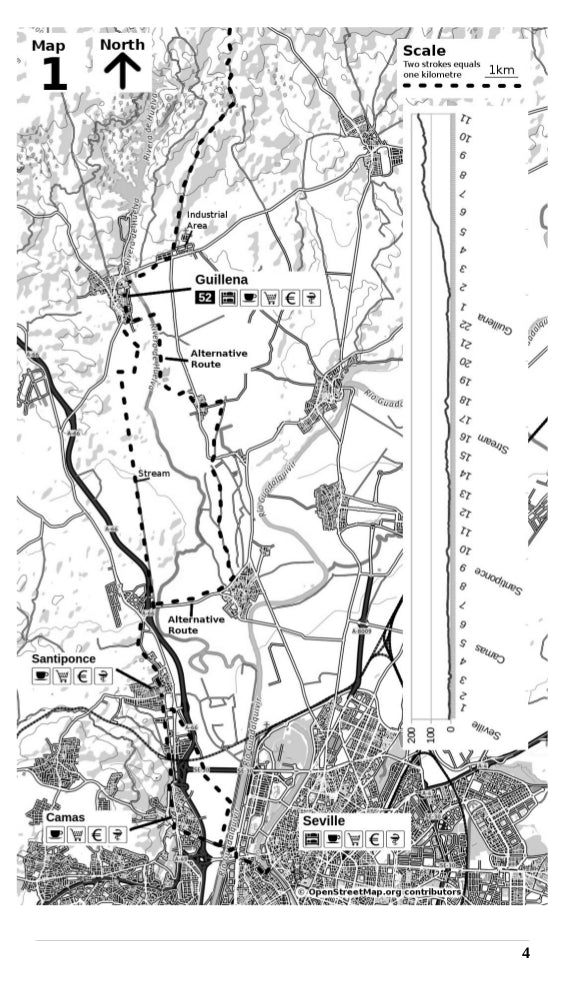 2024 edition: Walking Guide to the VIA DE LA PLATA and the CAMINO SANABRES