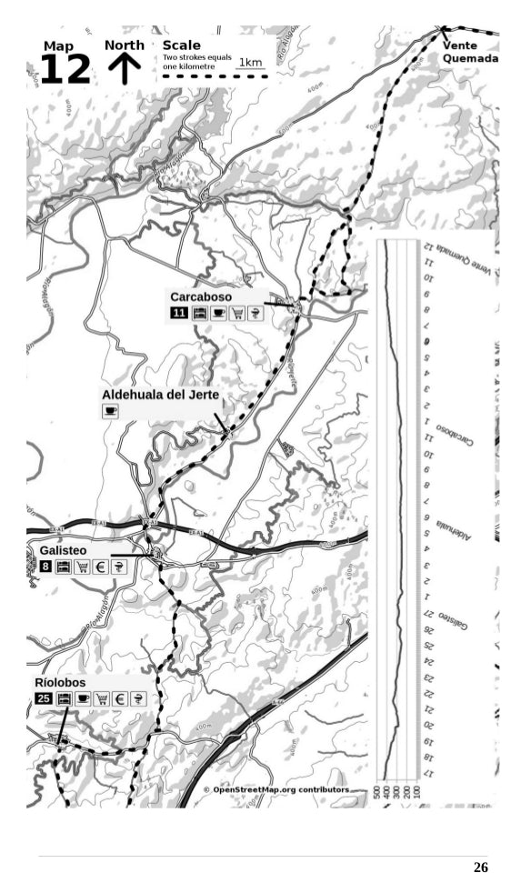 2024 edition: Walking Guide to the VIA DE LA PLATA and the CAMINO SANABRES