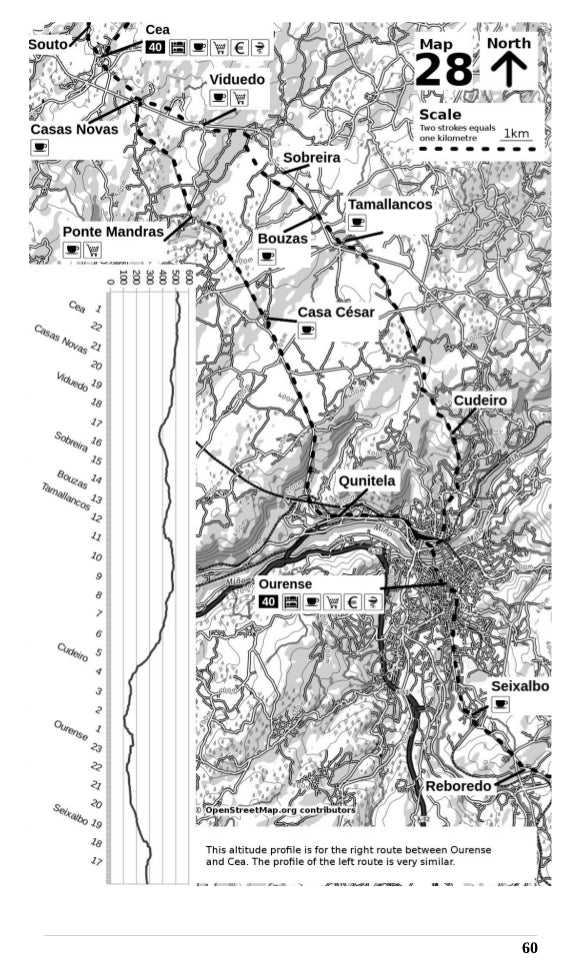 2024 edition: Walking Guide to the VIA DE LA PLATA and the CAMINO SANABRES