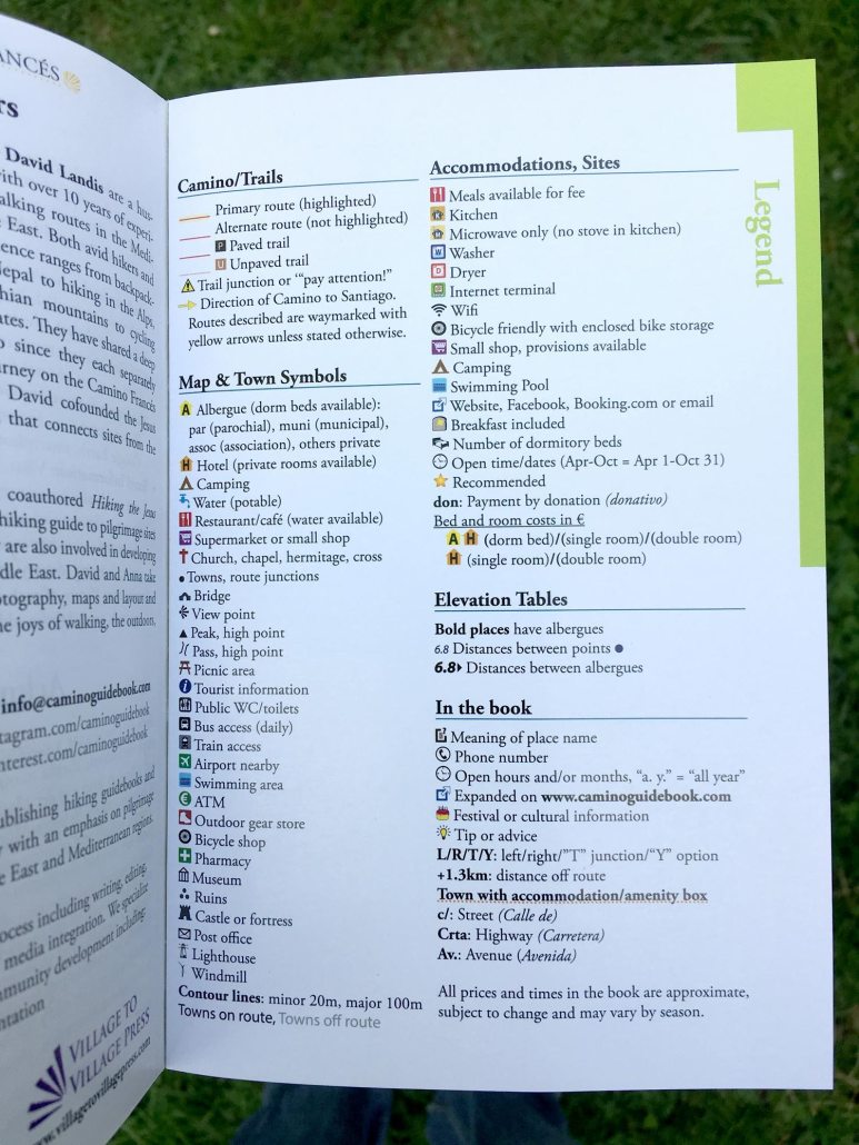 Village to Village Guide: Camino Frances: St Jean - Santiago - Finisterre (w/free Credential)