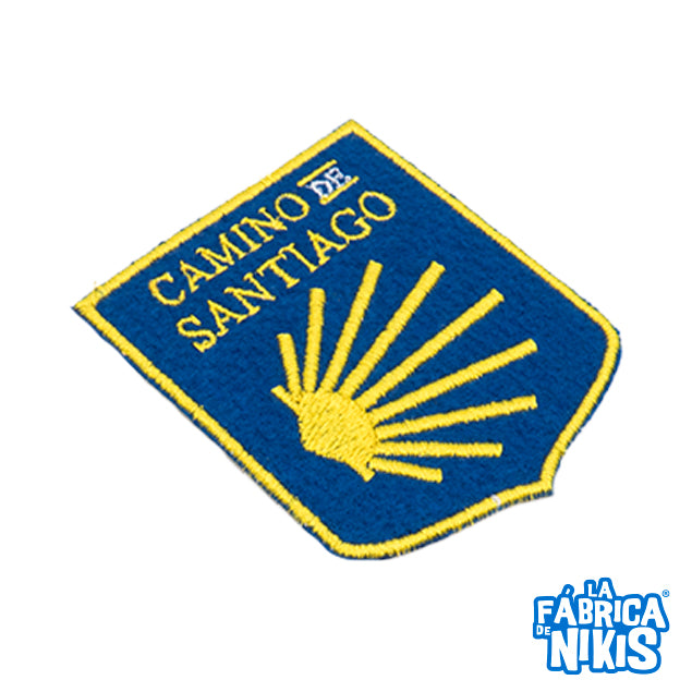 Camino de Santiago shield badge