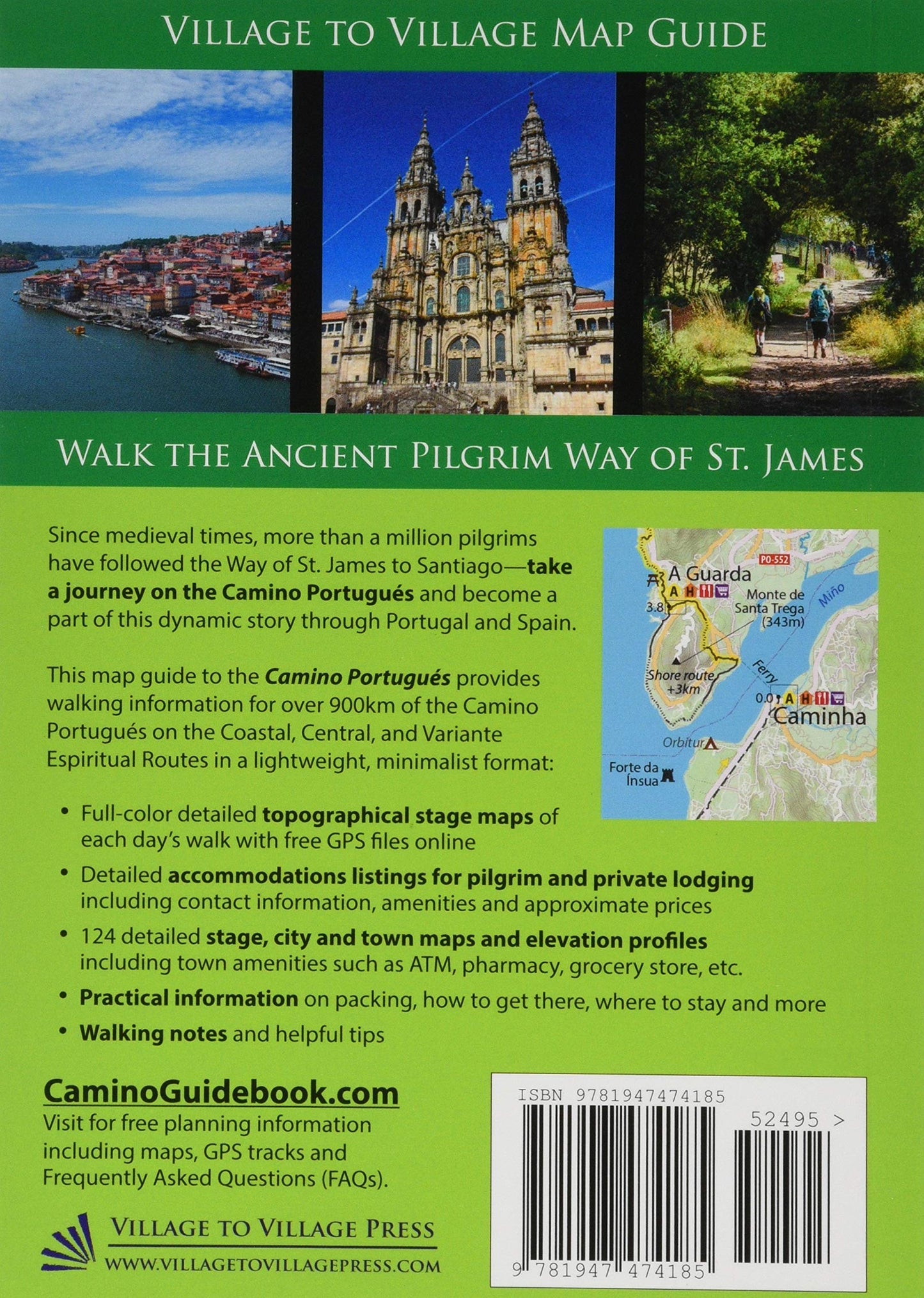 Camino Portugués (Village to Village Guide)(W/FREE Passport)