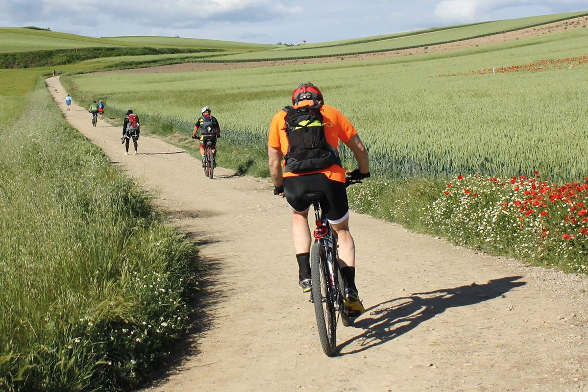 Cycling the Camino de Santiago The Way of St James - Camino Frances (W/FREE Passport)