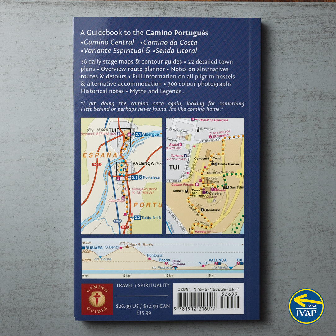 A Pilgrim's Guide to the Camino Portugués: Lisbon - Porto - Santiago (W/FREE Passport)