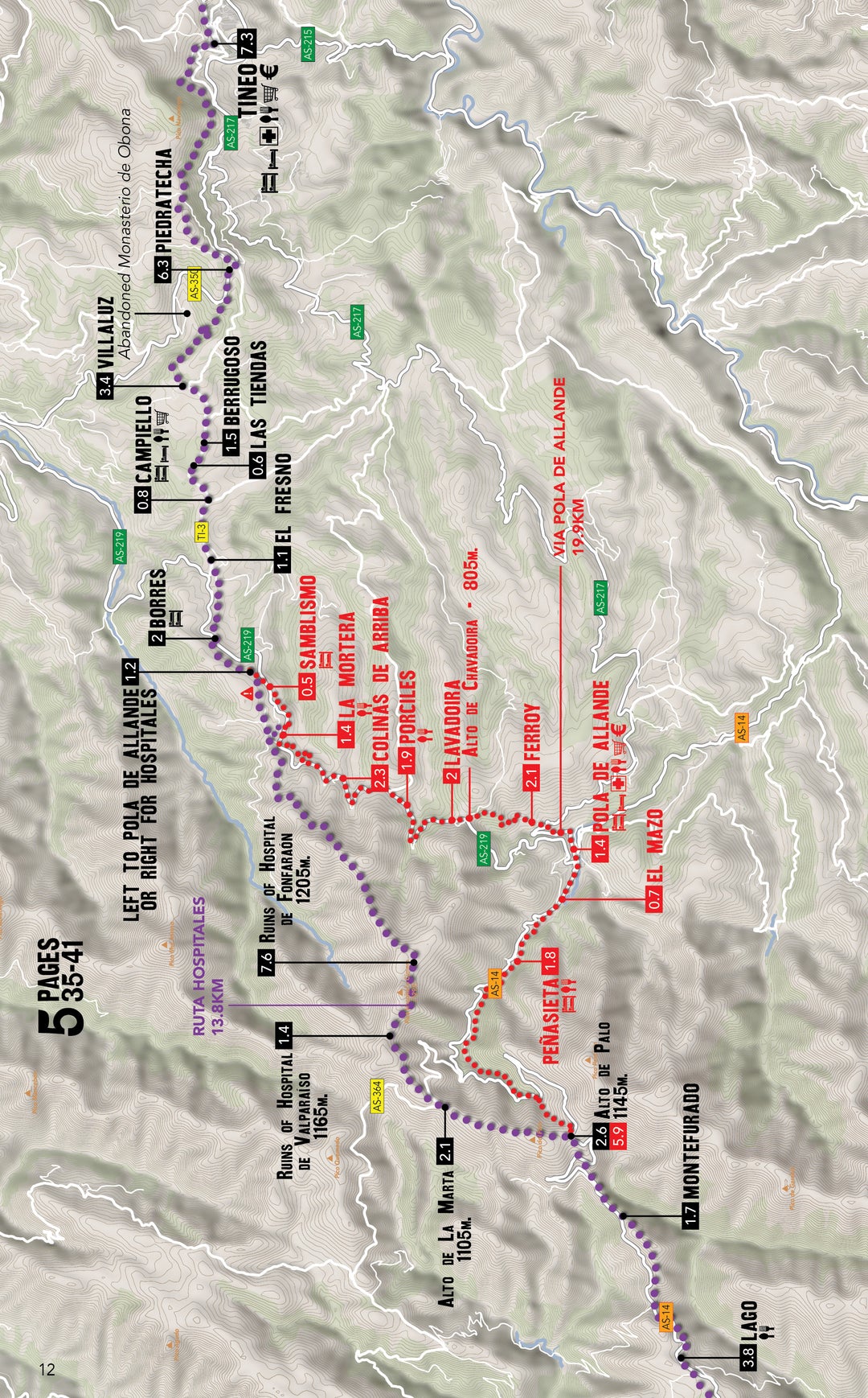 2024 edition - A Guide to the Camino Primitivo from Villaviciosa, through Oviedo, to Santiago de Compostela (W/FREE Passport)