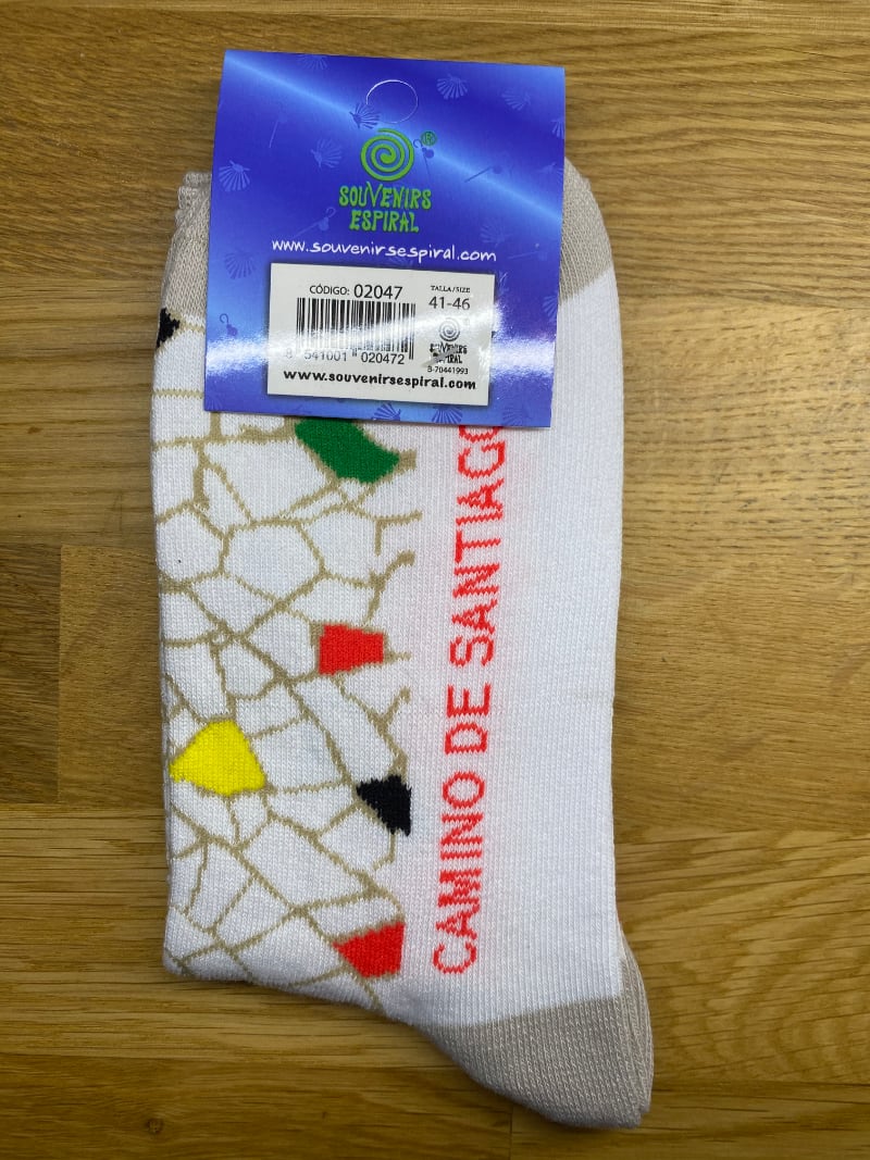 Camino Sock (white shell on white)