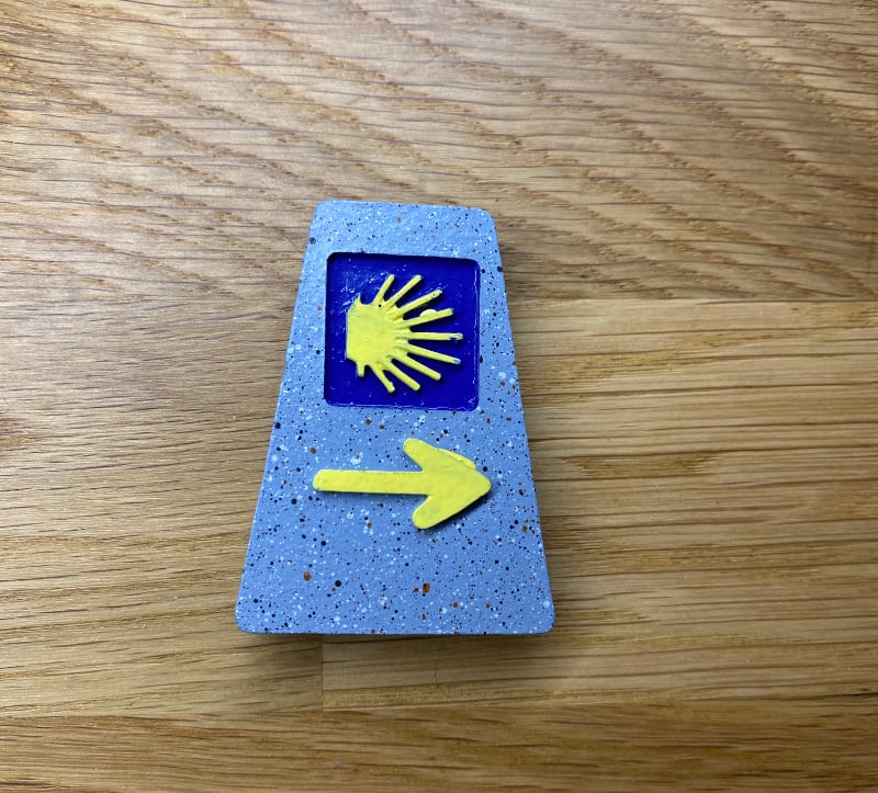 Camino Marker (Fridge magnet)