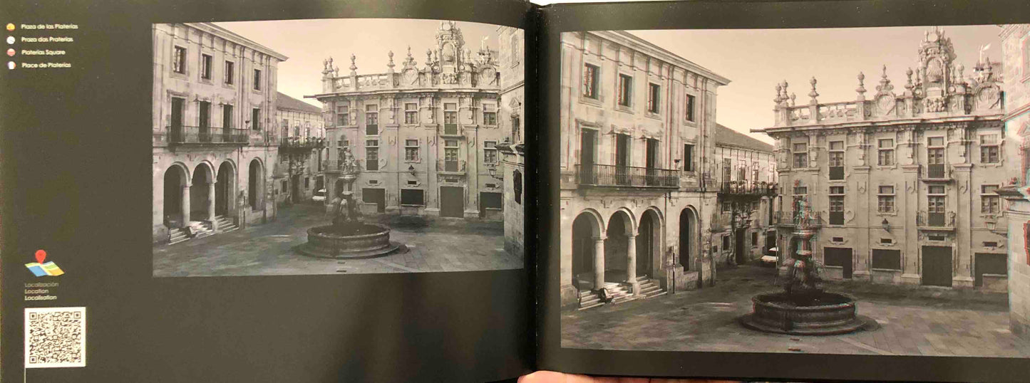 Santiago de Compostela photo book in 3D