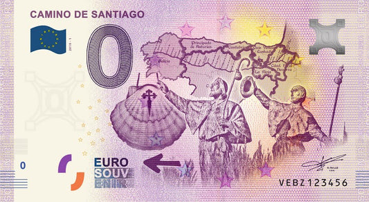 0 Euro Camino Banknote