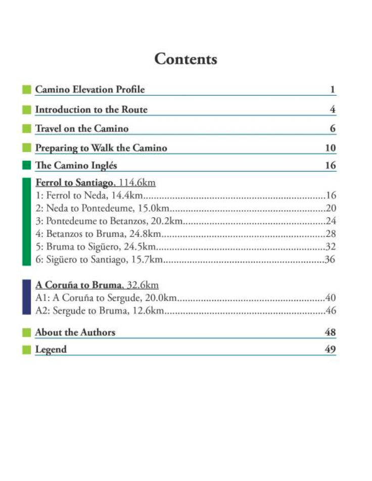 Camino Inglés Guide (W/FREE Passport)
