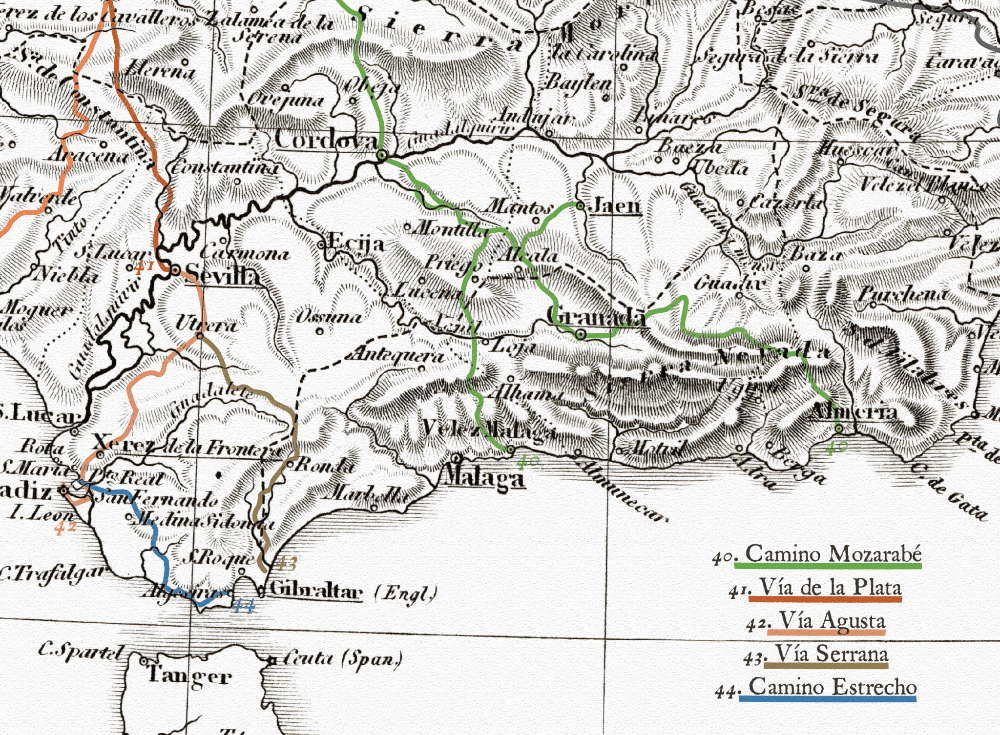 The Vintage Camino Map