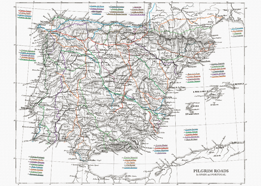 The Vintage Camino Map