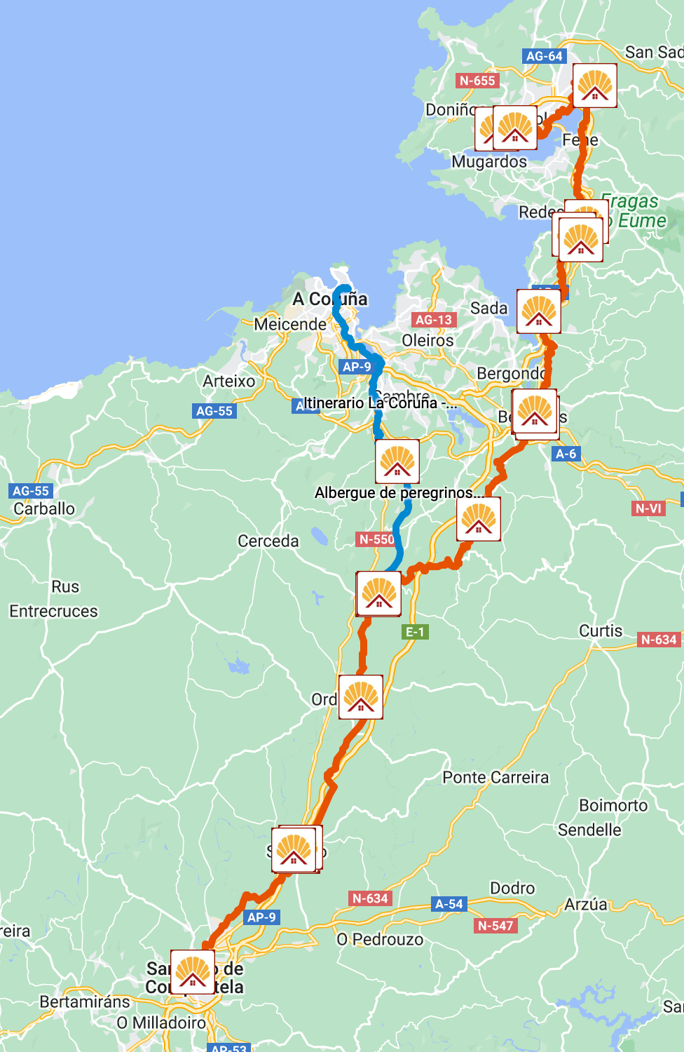 Camino Ingles Camino Guide