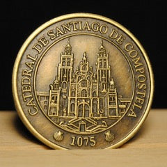 Camino Coin/Medal (Dark Pilgrim & Cathedral)