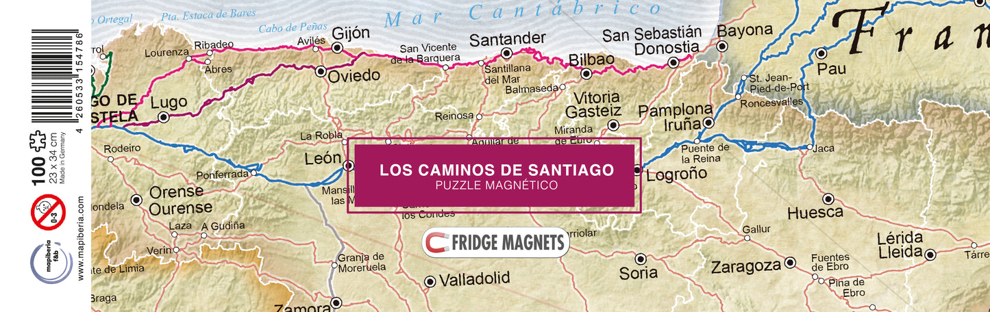 Magnetic Camino Puzzle