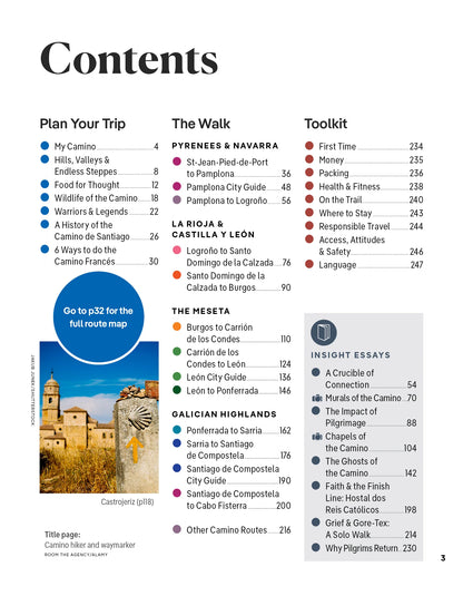 Lonely Planet: Journey Camino de Santiago (W/FREE Passport)