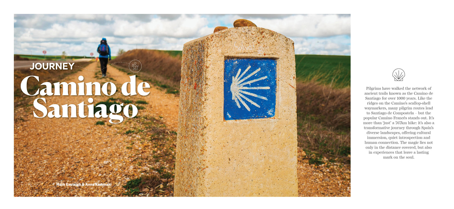 Lonely Planet: Journey Camino de Santiago (W/FREE Passport)