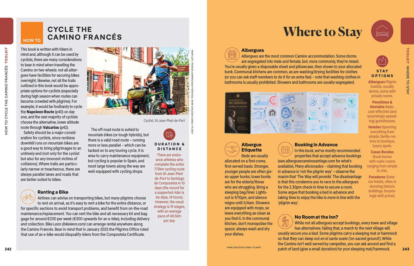 Lonely Planet: Journey Camino de Santiago (W/FREE Passport)