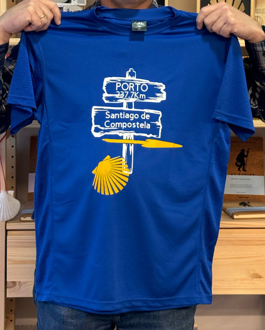 Camino T-shirt: Porto to Santiago