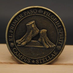 Camino Coin/Medal (Dark Pilgrim & Cathedral)