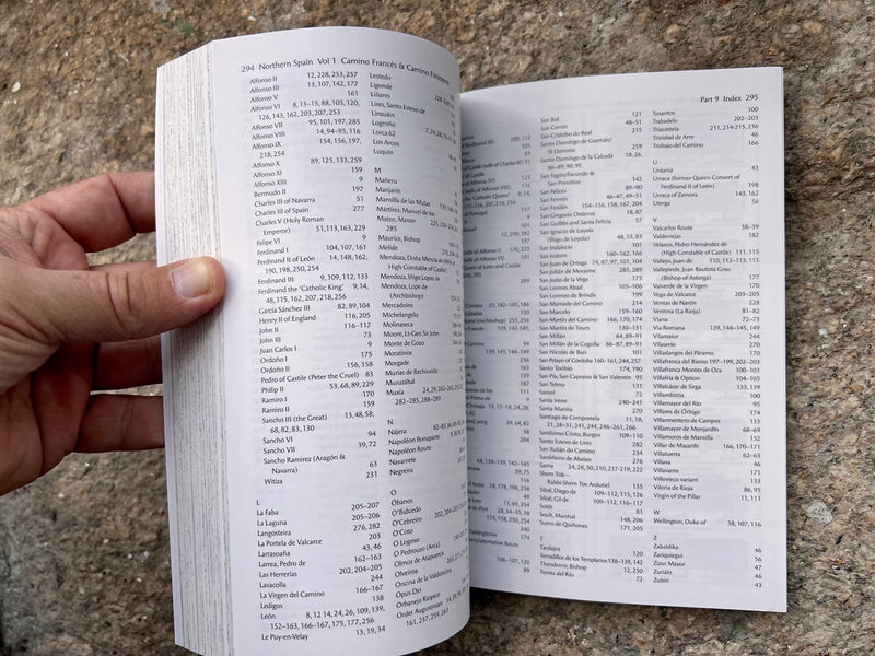 2023 edition: "A Pilgrims Guide to Northern Spain, Camino Francés & Camino Finisterre" by Andrew Houseley