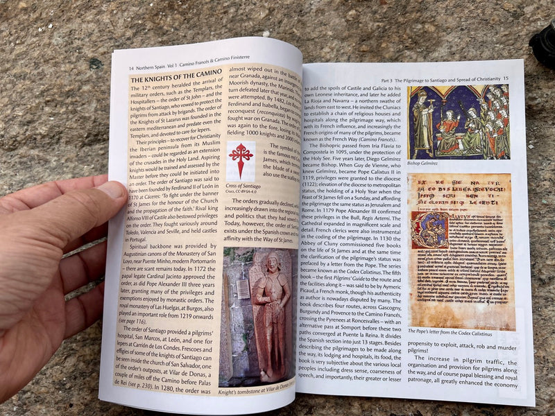 2023 edition: "A Pilgrims Guide to Northern Spain, Camino Francés & Camino Finisterre" by Andrew Houseley
