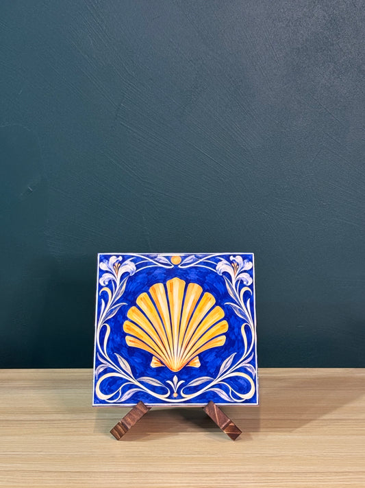 "Gold shell of Camino Shell 2" Camino Tile