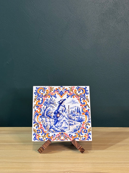 "A Peregrina" Camino Tile
