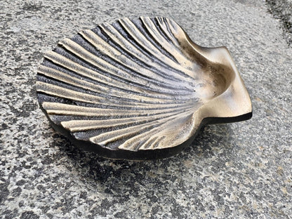 Bronze Camino Shell with Santiago Cross