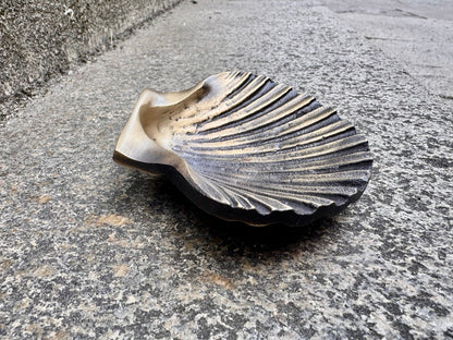 Bronze Camino Shell with Santiago Cross