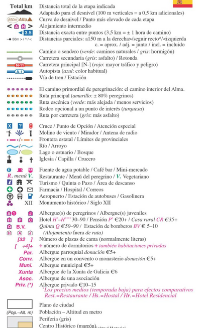 Maps Only Guide to the Camino Portugués
