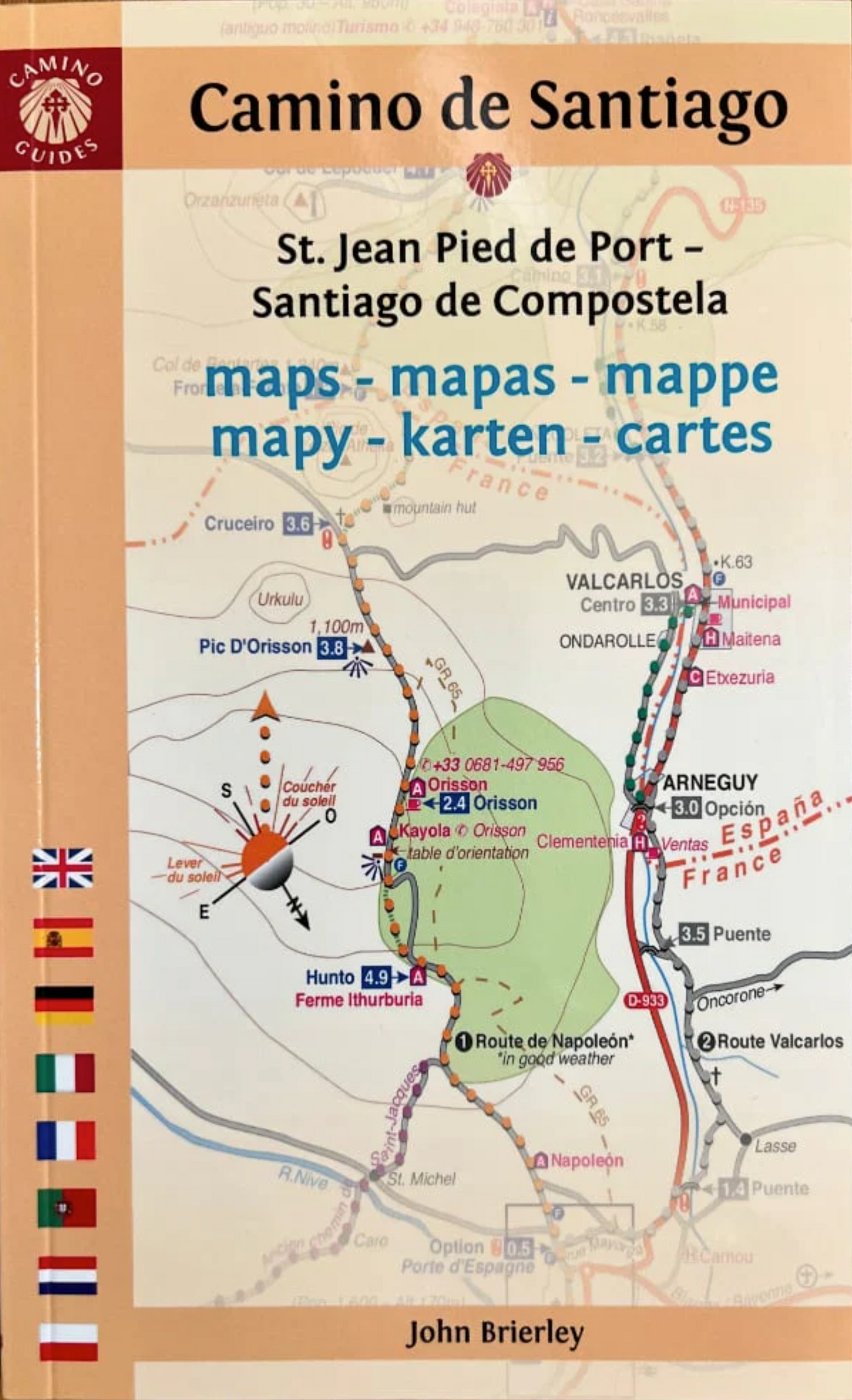 Maps Only Guide to the Camino Francés