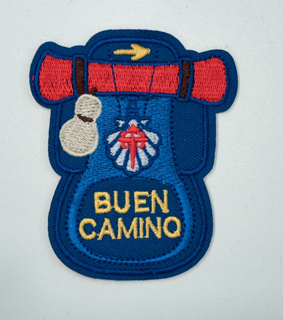 Spilla/Badge Camino Del Norte - Souvenir Del Pellegrino, 22x20 Mm