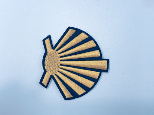 Yellow Camino Shell badge