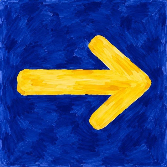 "Camino Yellow Arrow" Camino Tile