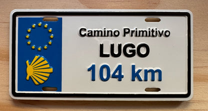 Camino magnet - Where did you walk from?