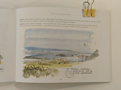 Via de la Plata & Camino Sanabrés - Sketchbook