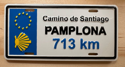 Camino magnet - Where did you walk from?