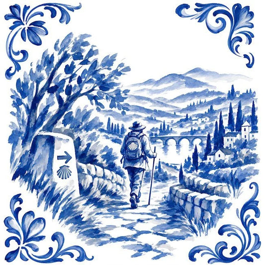 "The Road Ahead" Camino Tile