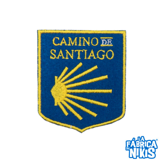 Camino de Santiago shield badge
