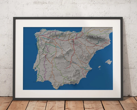 The Big Map (3D-like, not actual 3D)