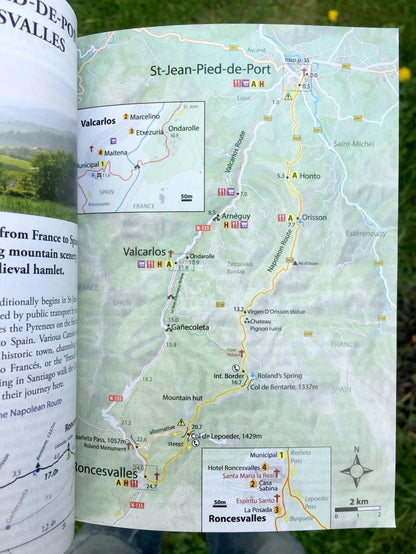 Village to Village Guide:  Camino Frances: St Jean - Santiago - Finisterre (w/free Credential)