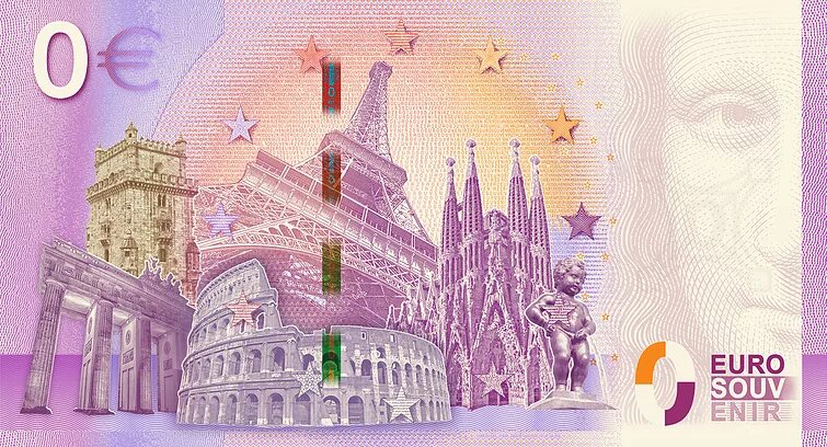 0 Euro Camino Banknote