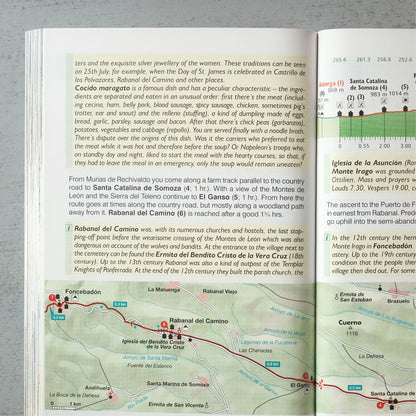 Camino de Santiago - Way of St James from the Pyrenees to Santiago (W/FREE Passport)